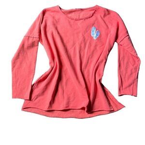 Crown & Ivy long sleeve beach shirt